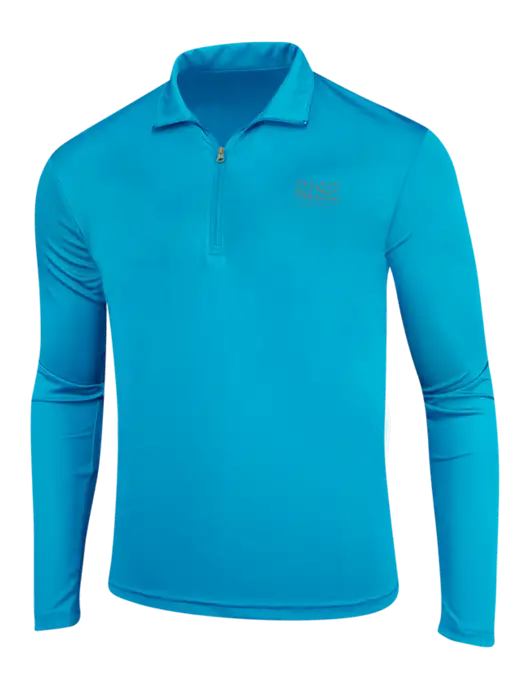 Sapphire Blue PosiCharge Competitor 1/4 Zip Pullover w/Rise Residential Logo
